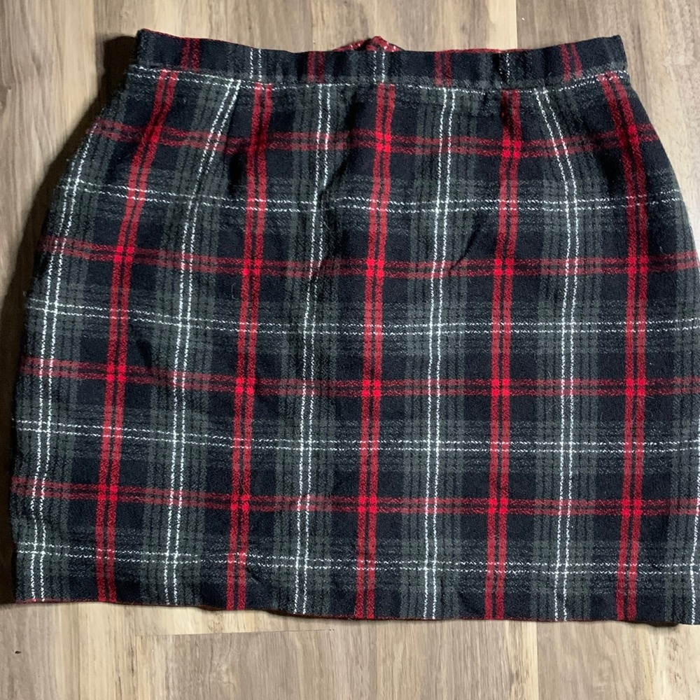 Plaid skirt